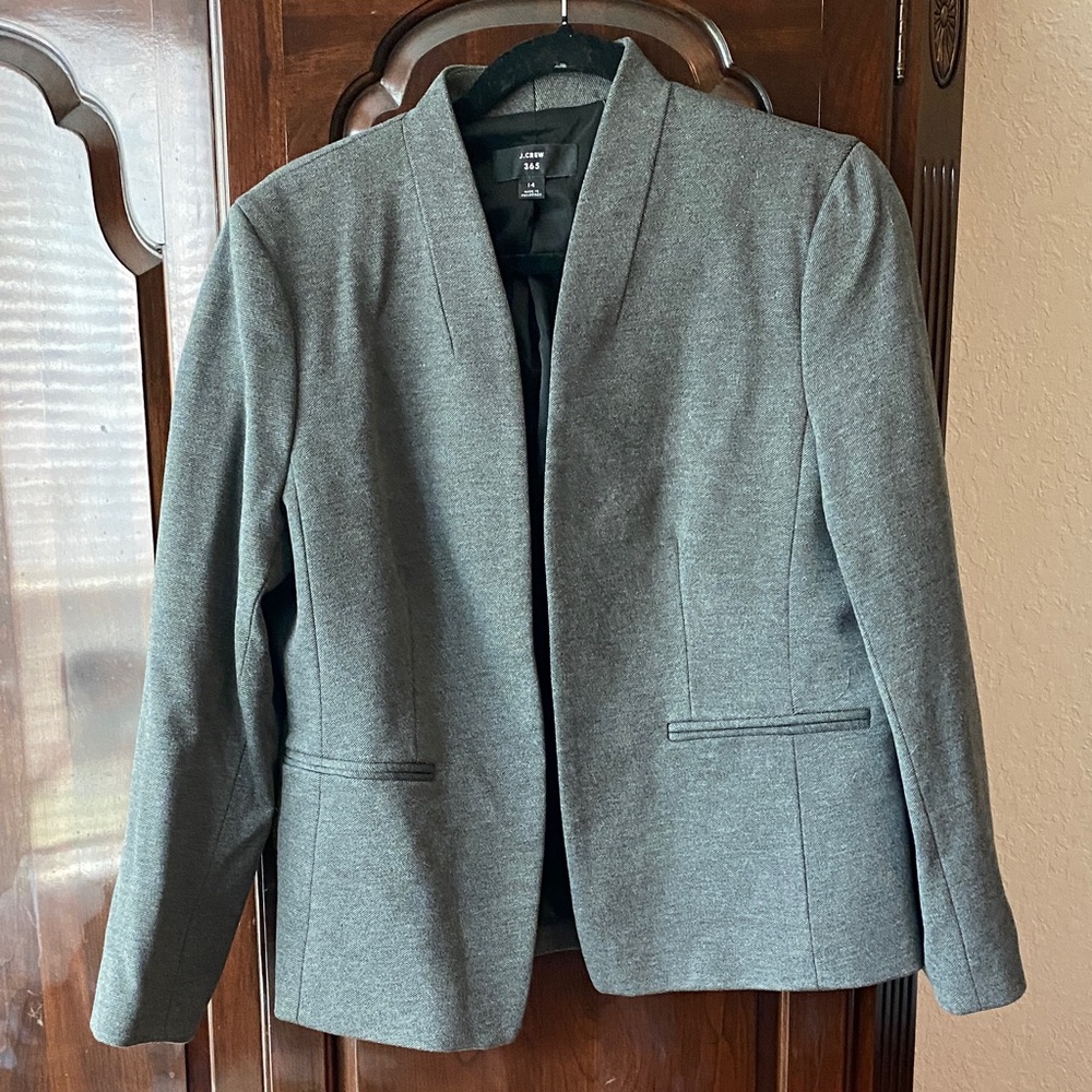 J. Crew Women's Gray Blazer